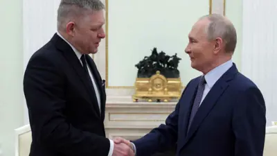 فلاديمير بوتين مستقبلًا رئيس وزراء سلوفاكيا