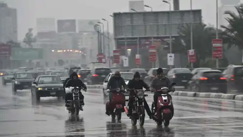 عاصفة جوية تضرب مصر 