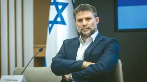 وزير المالية الإسرائيلي، بتسلئيل سموتريتش