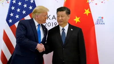 ترامب والرئيس الصيني