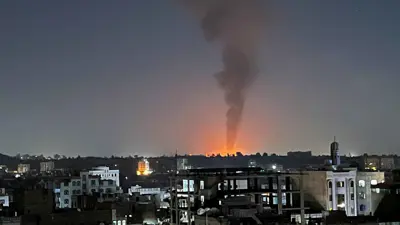 غارات سابقة على مواقع للحوثيين