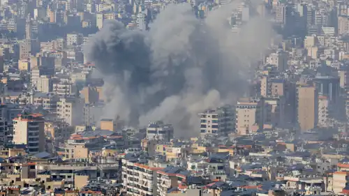 آثار قصف إسرائيلي جنوبي لبنان