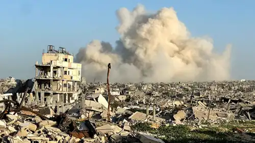 قصف إسرائيلي سابق على غزة