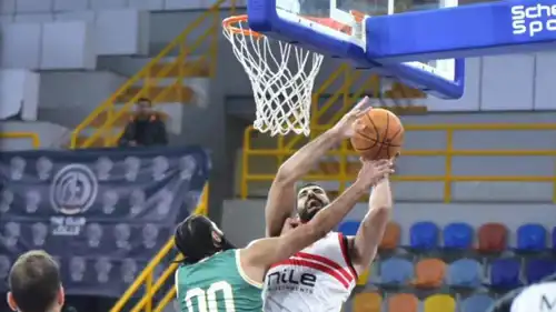 مباراة الاتحاد والزمالك في كرة السلة