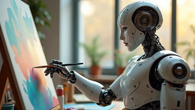 صورة صممت عبر الذكاء الاصطناعي