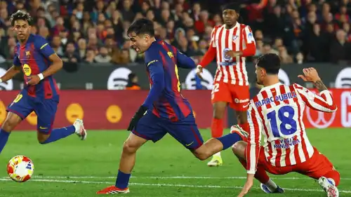 مباراة برشلونة وأتلتيكو مدريد في كأس ملك إسبانيا