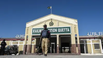 رجل أمن باكستاني في إقليم بلوشستان