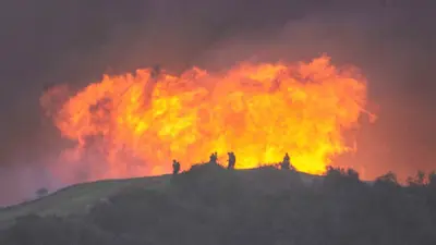 من حرائق لوس أنجلوس