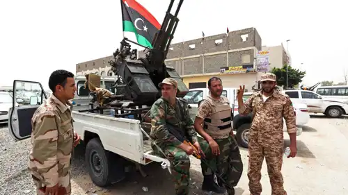 عناصر من الجيش الليبي 