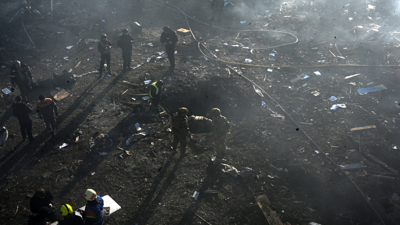 آثار القصف الروسي على أوكرانيا