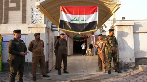 مركز اقتراع في الانتخابات العراقية الأخيرة