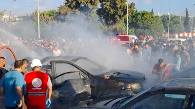 موقع الغارة الإسرائيلية