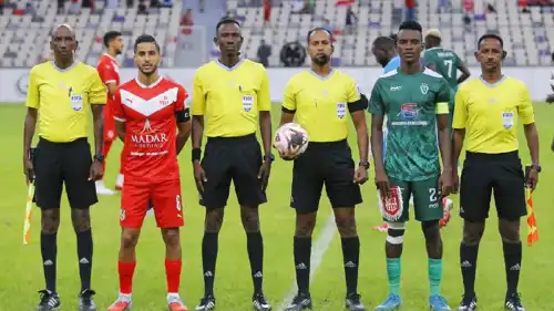 مباراة شباب بلوزداد الجزائري وهافيا الغيني