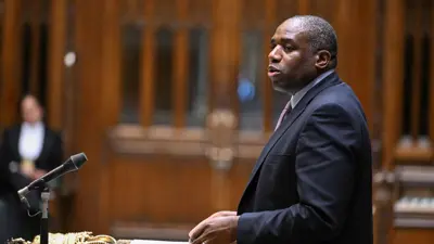 وزير الخارجية البريطاني ديفيد لامي