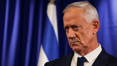 زعيم حزب "الوحدة الوطنية" الإسرائيلي المعارض بيني غانتس