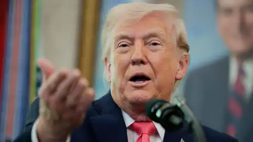 الرئيس الأمريكي دونالد ترامب