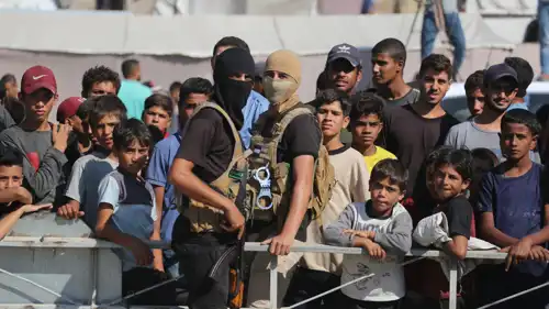 عناصر مسلحة في قطاع غزة