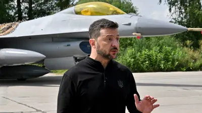 الرئيس الأوكراني فولوديمير زيلينسكي