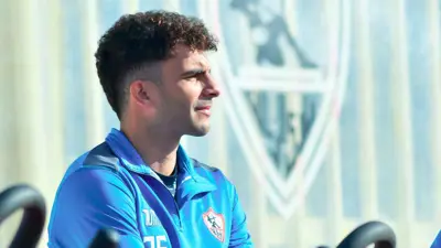 أحمد سيد زيزو في تدريبات الزمالك