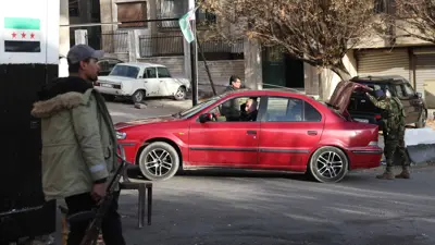 الأجهزة الامنية في دمشق