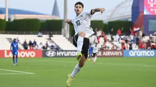 بلال عطية مع منتخب مصر تحت 17 عامًا