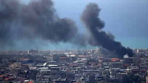 آثار قصف إسرائيلي جنوبي لبنان