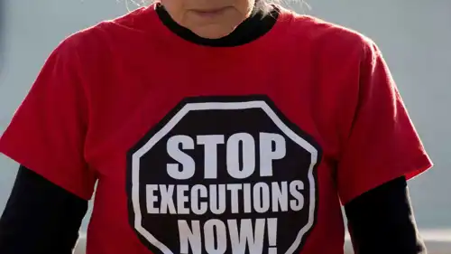 أمريكية مناهضة لعقوبة الإعدام