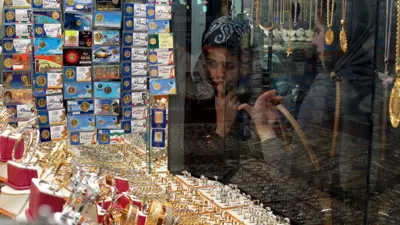 ارتفاع أسعار الذهب في إيران