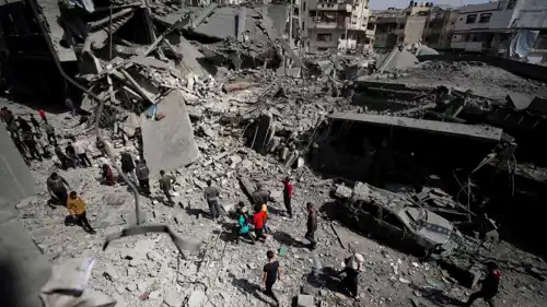 غزة بعد القصف
