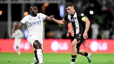 من مباراة الشباب والهلال