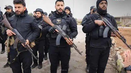 قوات من الأمن السوري