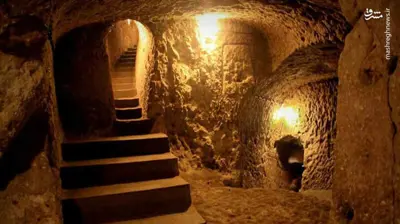 مدينة تاريخية تحت مدينة أبركوه في إيران