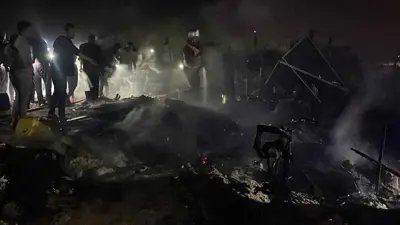 غارة إسرائيلية على قطاع غزة