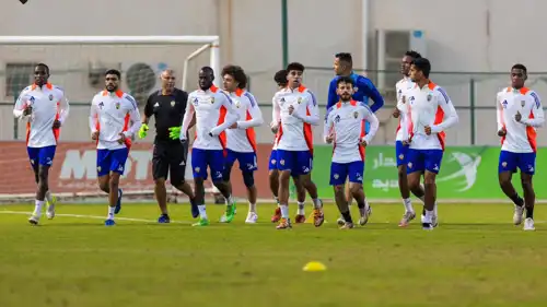 تدريبات منتخب ليبيا 