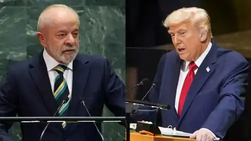 الرئيس الأمريكي والرئيس البرازيلي