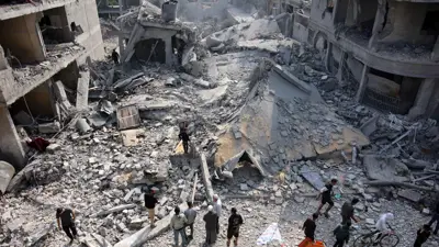 الدمار في جباليا