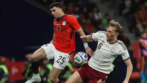 زيزو في مباراة مصر وإسبانيا