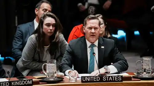 ممثل واشنطن في مجلس الأمن، مايك والتز