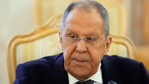 وزير الخارجية الروسي سيرغي لافرورف