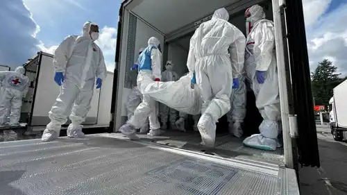 تسليم جثث جنود لأوكرانيا