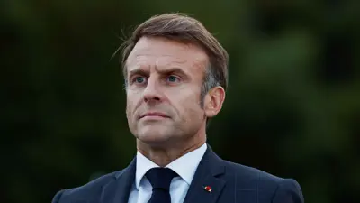 الرئيس الفرنسي إيمانويل ماكرون