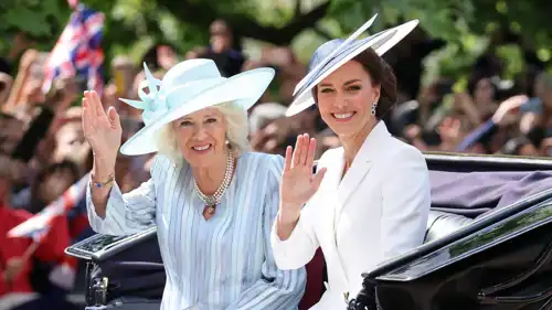 كيت ميدلتون والملكة كاميلا