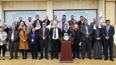 أعضاء من الإدارة الذاتية الكردية