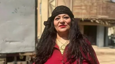الفنانة المصرية ريدة سيف النصر