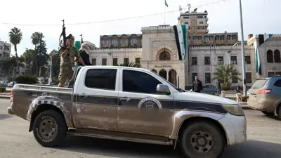 قوات تابعة للحكومة لانتقالية في حماة 