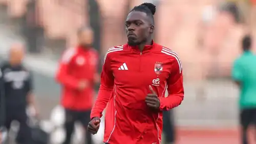 يلتسين كامويش لاعب الأهلي المصري الجديد