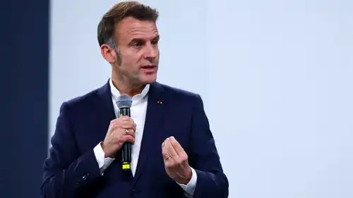 الرئيس الفرنسي إيمانويل ماكرون