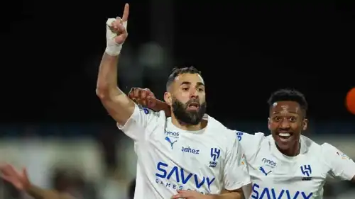 كريم بنزيما تألق مع الهلال السعودي