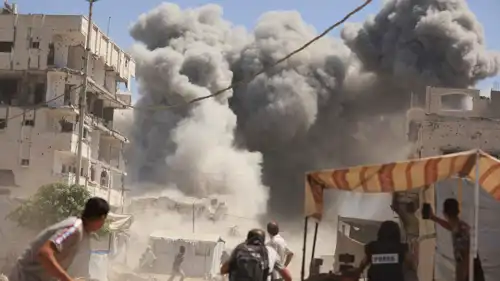 قصف إسرائيلي على غزة