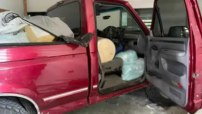 شاحنة محملة بمخدر الفنتانيل في المكسيك بعد ضبطها